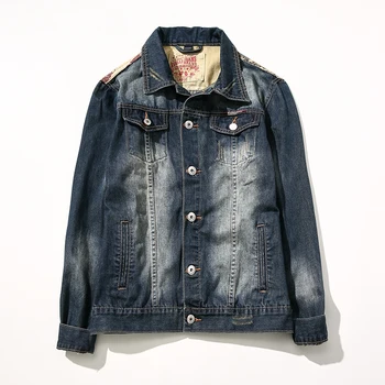 2018 New Spring and autumn Denim Men Cowboy Outerwear Fashion Casual Coats Slim Fit Cotton Plus Size M-5XL
2018 New Spring and autumn Denim Men Cowboy Outerwear Fashion Casual Coats Slim Fit Cotton Plus Size M-5XL