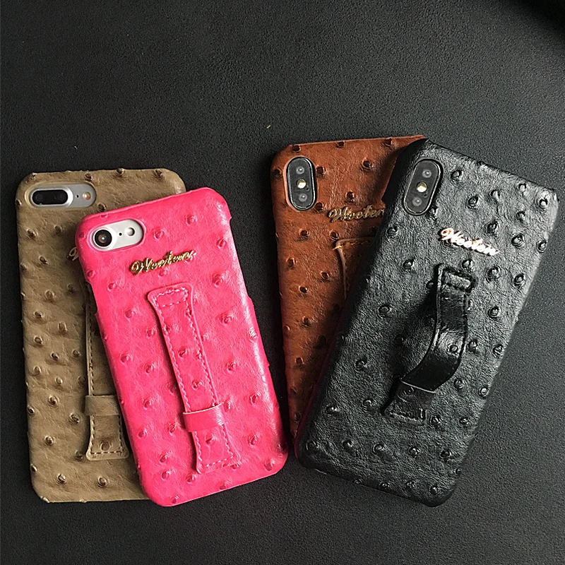 PU Leather Ostrich Skin Pattern Stand Phone Case For iPhone 11 Pro Max XS 6s 6 7 8 Plus X XR Cases Hand Strap Hard Cover Fundas
PU Leather Ostrich Skin Pattern Stand Phone Case For iPhone 11 Pro Max XS 6s 6 7 8 Plus X XR Cases Hand Strap Hard Cover Fundas