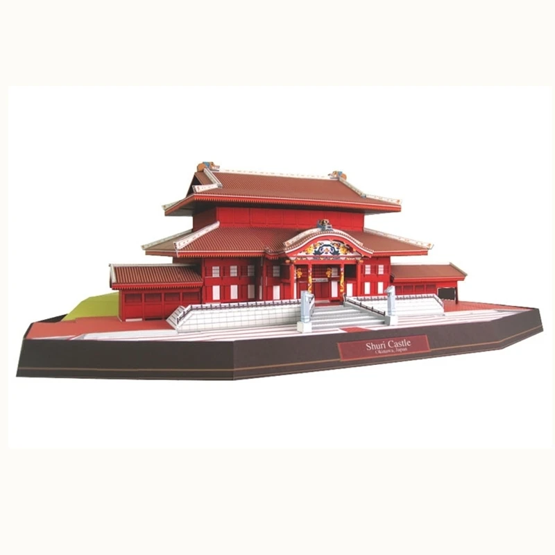 Shuri Castle Okinawa Japan Fun 3d Paper Diy Miniature Model Kit Puzzle Toy Children Educational New Year Christmas Boy Splicing
Shuri Castle Okinawa Japan Fun 3d Paper Diy Miniature Model Kit Puzzle Toy Children Educational New Year Christmas Boy Splicing