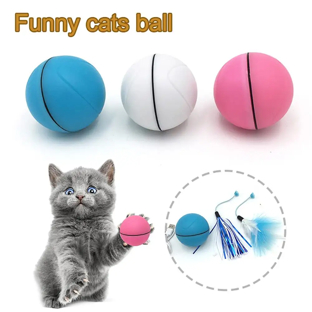1 Pc Electric USB Charging Cat Interactive Ball Toy with Rolling LED Light Pet Supply
1 Pc Electric USB Charging Cat Interactive Ball Toy with Rolling LED Light Pet Supply