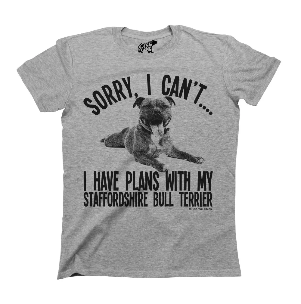 Men Summer Print Casual T-Shirt Men Brand Sorry I Cant I Have Plans With My Staffordshire Bull Terrier Dog T-Shirt
Men Summer Print Casual T-Shirt Men Brand Sorry I Cant I Have Plans With My Staffordshire Bull Terrier Dog T-Shirt