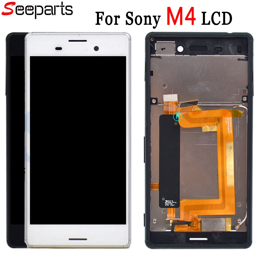 For Sony Xperia M4 LCD Display With Frame Touch Screen 5.0"For Sony MAssembly E2303 E2333 E2353 For SONY M4 Aqua LCD Replacement
For Sony Xperia M4 LCD Display With Frame Touch Screen 5.0"For Sony MAssembly E2303 E2333 E2353 For SONY M4 Aqua LCD Replacement