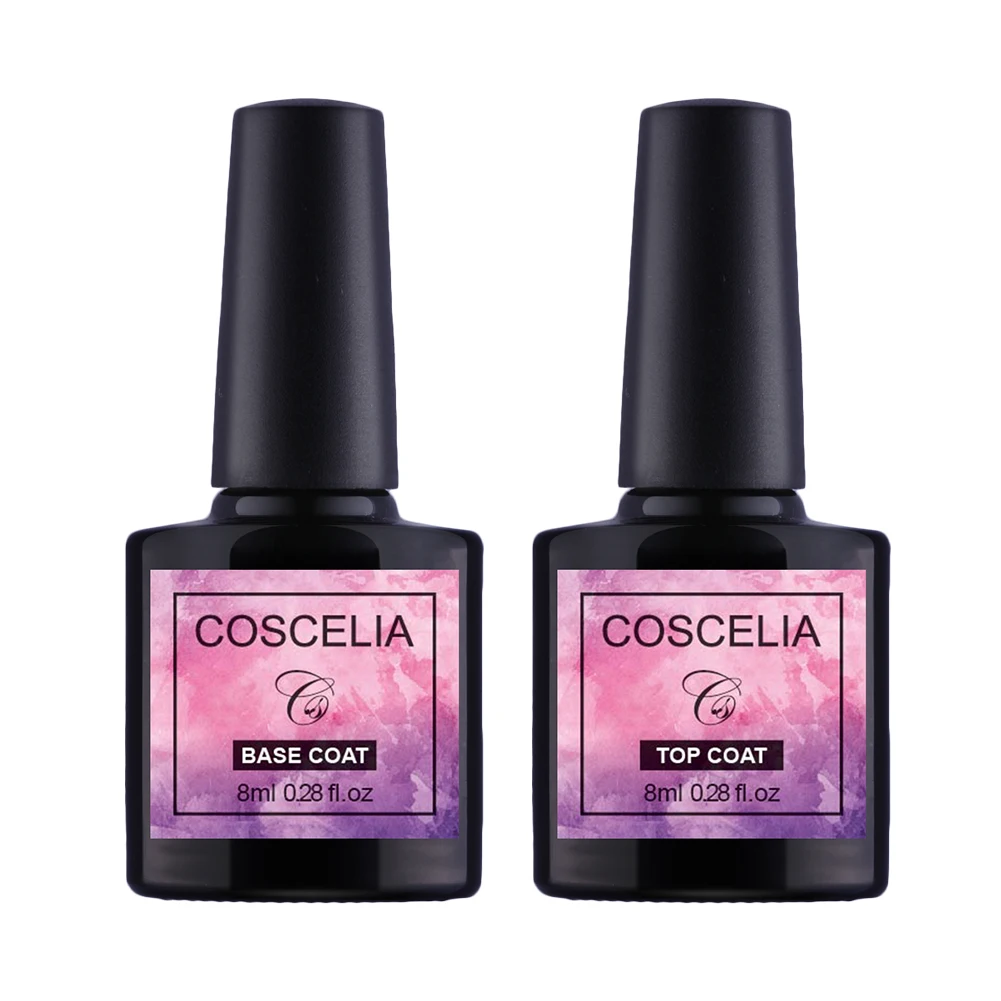 COSCELIA 8ml Transparent Base and Top Coat Gel Nail Polish UV Soak Off Primer For Nails Gel Polish Gel Varnish Nail Art Manicure
COSCELIA 8ml Transparent Base and Top Coat Gel Nail Polish UV Soak Off Primer For Nails Gel Polish Gel Varnish Nail Art Manicure