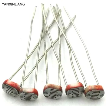 20PCS x 5528 Light Dependent Resistor LDR 5MM Photoresistor wholesale and retail Photoconductive resistance
20PCS x 5528 Light Dependent Resistor LDR 5MM Photoresistor wholesale and retail Photoconductive resistance