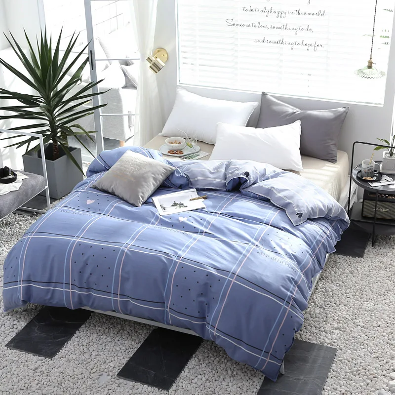 100% Cotton Duvet Cover Comforter/Quilt/Blanket Case 100% Cotton With Zipper Twin Full Queen King Double Single Size
100% Cotton Duvet Cover Comforter/Quilt/Blanket Case 100% Cotton With Zipper Twin Full Queen King Double Single Size