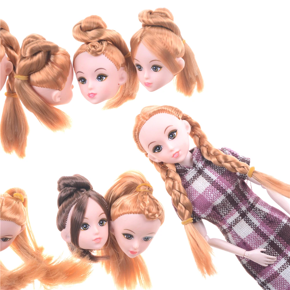 1 PC Doll Head With Colorized Straight Hair Head For Doll DIY Accessories For Dolls 1/6 Doll Excellent Quality
1 PC Doll Head With Colorized Straight Hair Head For Doll DIY Accessories For Dolls 1/6 Doll Excellent Quality