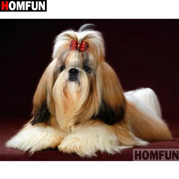HOMFUN Full Square/Round Drill 5D DIY Diamond Painting "Animal dog" Embroidery Cross Stitch 5D Home Decor Gift A16319
HOMFUN Full Square/Round Drill 5D DIY Diamond Painting "Animal dog" Embroidery Cross Stitch 5D Home Decor Gift A16319