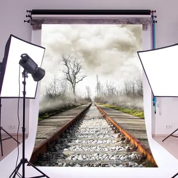 Photography Backdrops Rural Railroad Tracks Winter Scene Toddlers Kids Adults Portraits Photo Background
Photography Backdrops Rural Railroad Tracks Winter Scene Toddlers Kids Adults Portraits Photo Background