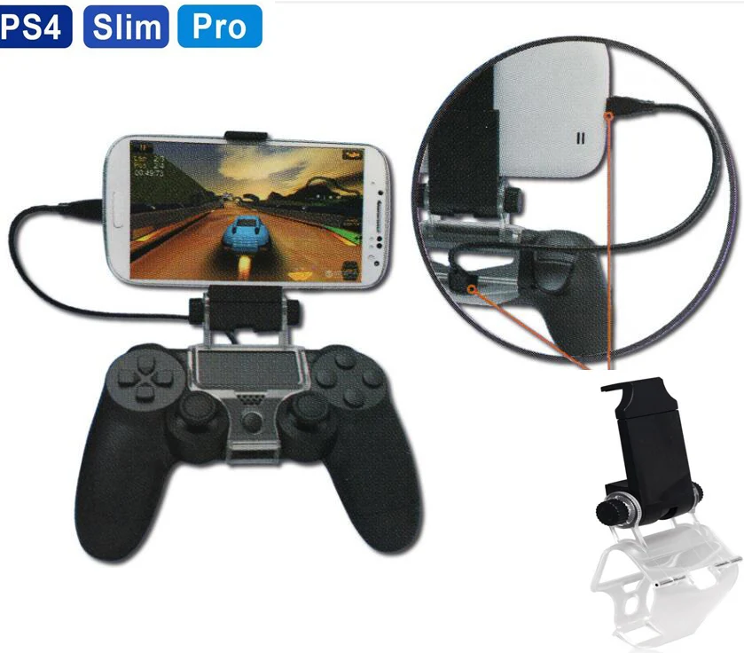 Умный зажим для сотового телефона PS4 держатель подставка Slim Pro PS 4 игровой