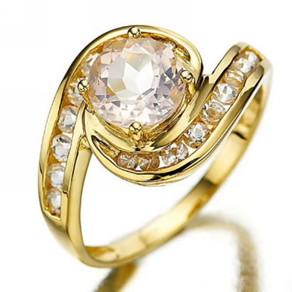 SuoHuan Size 6-10 Popular Rings Womens Female Round Champagne Zirconer Stone Crystal Gold Filled Party Fashion Ring Jewelry Gift
SuoHuan Size 6-10 Popular Rings Womens Female Round Champagne Zirconer Stone Crystal Gold Filled Party Fashion Ring Jewelry Gift