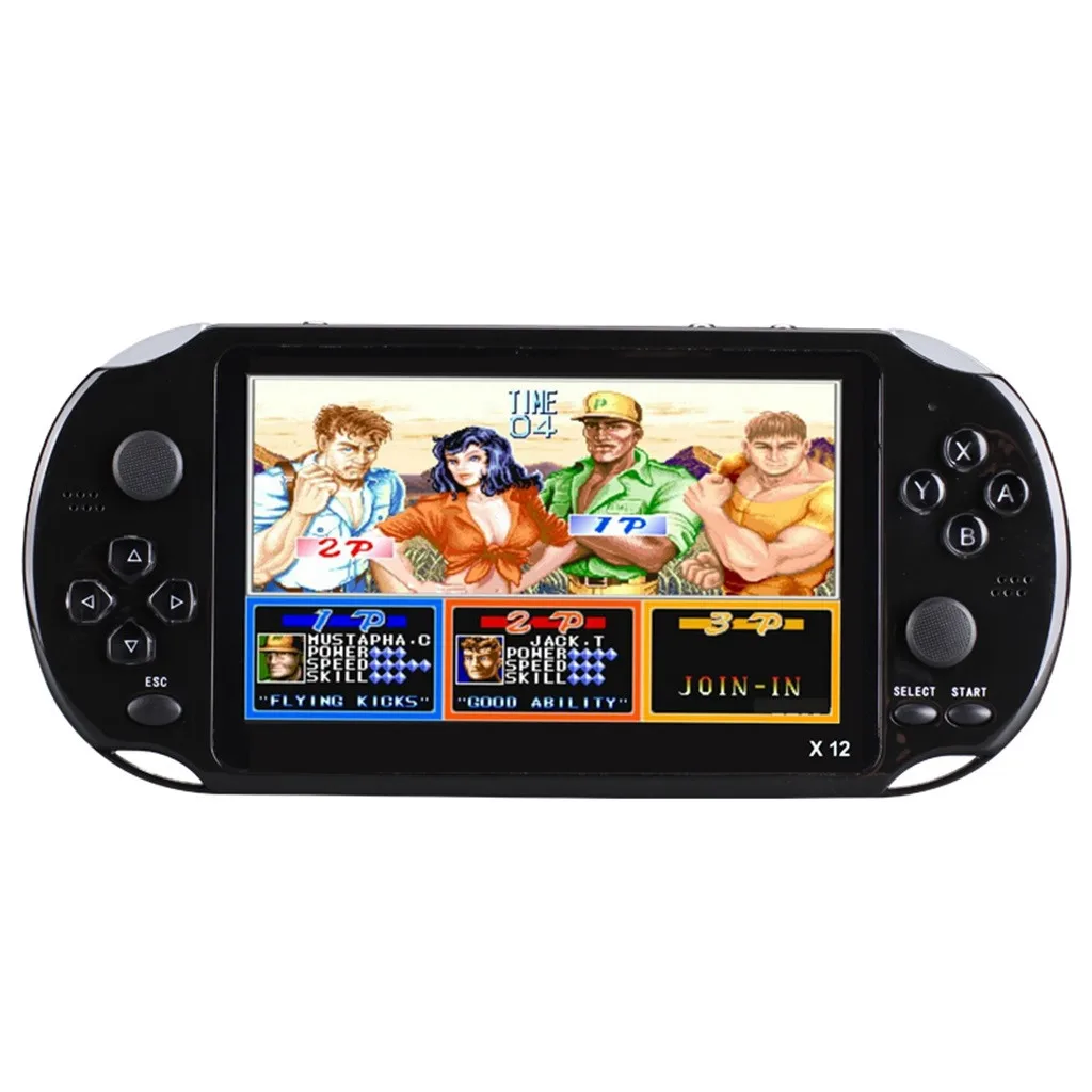 5.1 Inch Portable Game Console Handheld Retro Mini games for arcade video game for snes 8 bit Game Console Support TF card 612#2
5.1 Inch Portable Game Console Handheld Retro Mini games for arcade video game for snes 8 bit Game Console Support TF card 612#2