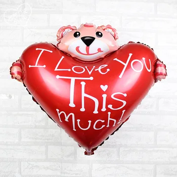 Lucky 50pcs/lot Love Balloon Heart Aluminum Foil Ballon Helium Globos For Wedding Decoration Party Supplies Air Balloons Toys
Lucky 50pcs/lot Love Balloon Heart Aluminum Foil Ballon Helium Globos For Wedding Decoration Party Supplies Air Balloons Toys