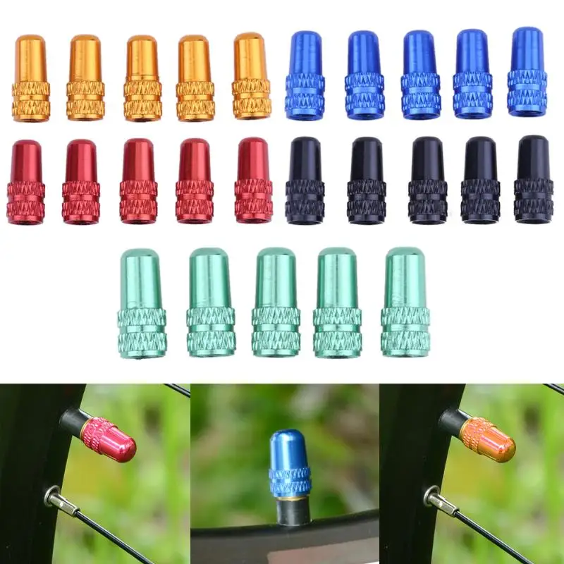 VODOOL 5pcs Bicycle Tire Valve Cap Bike Tyre Aluminum Caps Dust Covers for Presta Valve Stems Aluminum Alloy Metal Dust Covers
VODOOL 5pcs Bicycle Tire Valve Cap Bike Tyre Aluminum Caps Dust Covers for Presta Valve Stems Aluminum Alloy Metal Dust Covers