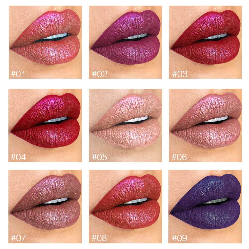 Glitter Liquid Lipstick Waterproof Non-stick Matte Lip Gloss Stick Women Makeup Lipsticks @ME88
Glitter Liquid Lipstick Waterproof Non-stick Matte Lip Gloss Stick Women Makeup Lipsticks @ME88