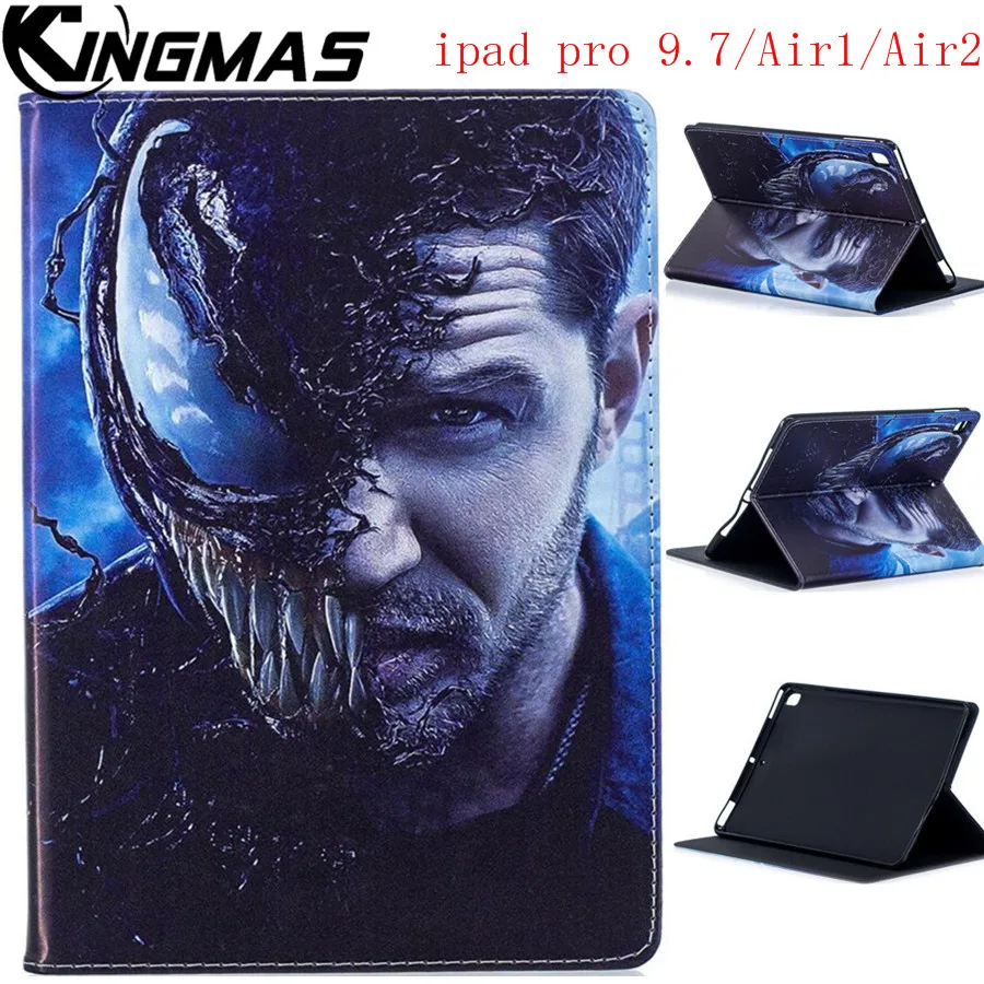 2018 New Marvel Venom Luxury Case for Apple iPad Air 1 Air 2 New iPad Pro 9.7 Inch 2017 Coque Funda
2018 New Marvel Venom Luxury Case for Apple iPad Air 1 Air 2 New iPad Pro 9.7 Inch 2017 Coque Funda