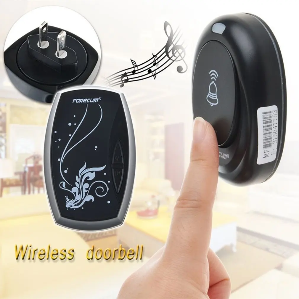 Door bell wireless with 36 Chimes Single Receiver Waterproof Plug-in Type Doorbell Cordless Smart Home Door Bells Sale
Door bell wireless with 36 Chimes Single Receiver Waterproof Plug-in Type Doorbell Cordless Smart Home Door Bells Sale