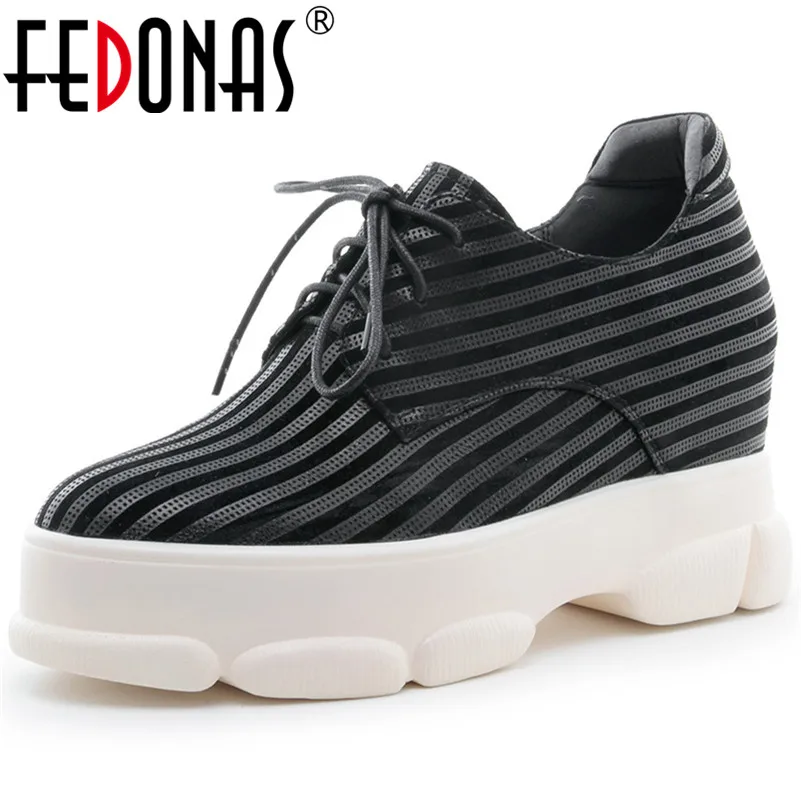 FEDONAS Fashion New Women Pumps Wedges High Heels Lace Up Casual Shoes Woman Ladies Platforms Punk Dancing Shoes Basic Pumps
FEDONAS Fashion New Women Pumps Wedges High Heels Lace Up Casual Shoes Woman Ladies Platforms Punk Dancing Shoes Basic Pumps
