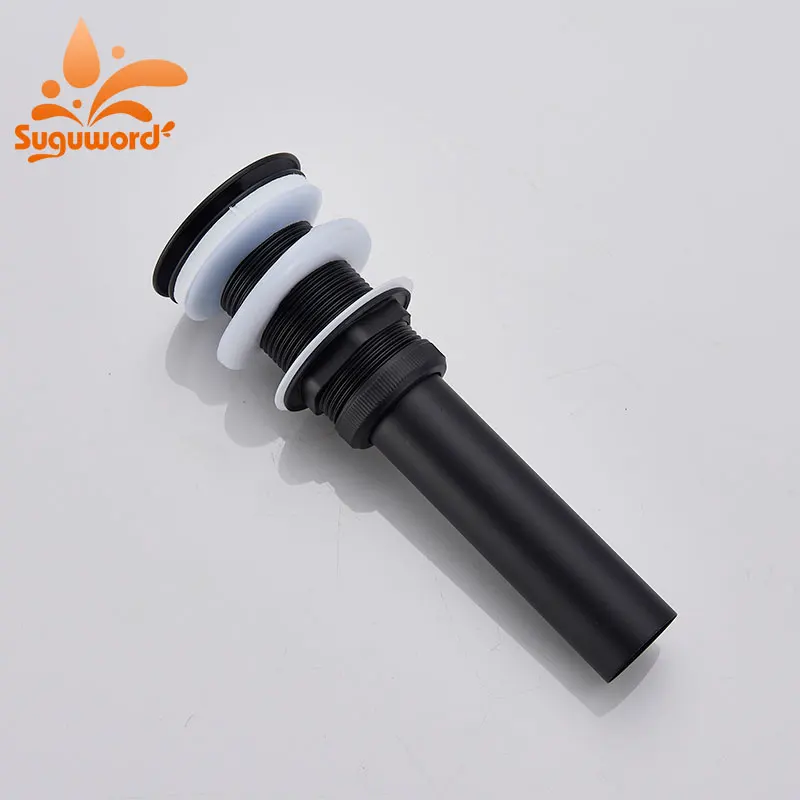 Black Finish Bathroom Sink Drain with Overflow or wihtout overflow bathroom faucet accessories replacement
Black Finish Bathroom Sink Drain with Overflow or wihtout overflow bathroom faucet accessories replacement