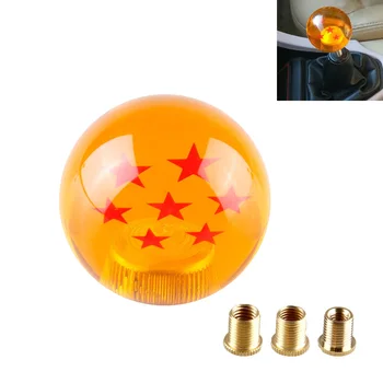 MT Car Shift Knob Dragon Ball Z Black Acrylic Plastic Vehicle Manual Shiftstick Shift Lever Knob 3 Adapters Refitting Auto Parts
MT Car Shift Knob Dragon Ball Z Black Acrylic Plastic Vehicle Manual Shiftstick Shift Lever Knob 3 Adapters Refitting Auto Parts