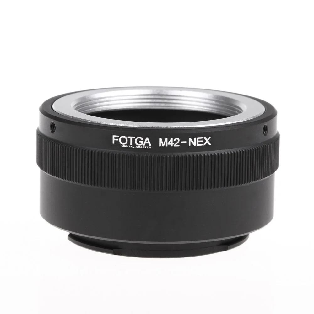 Адаптер объектива Fotga M42 кольцо для фотографии Sony NEX E-mount NEX3 NEX5n NEX5t A7 A6000 |