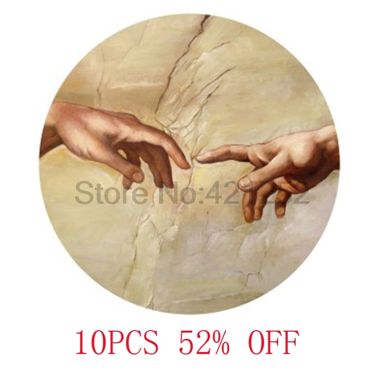 The Creation of Adam Mhelangelo Art Pendant Sistine Chapel Glass Cabochon Necklace keyring bookmark cufflink earring
The Creation of Adam Mhelangelo Art Pendant Sistine Chapel Glass Cabochon Necklace keyring bookmark cufflink earring
