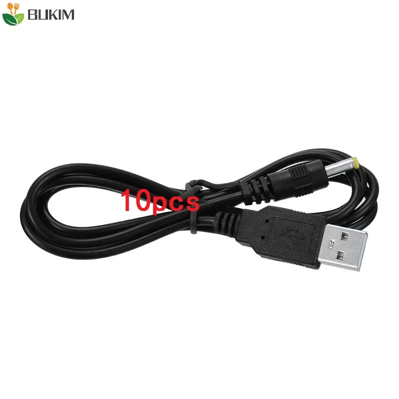 BUKIM 10 шт. кабель для PSP 1000 2000 3000 USB зарядный от к DC 4 0x1 7 мм разъем 5 в шнур |