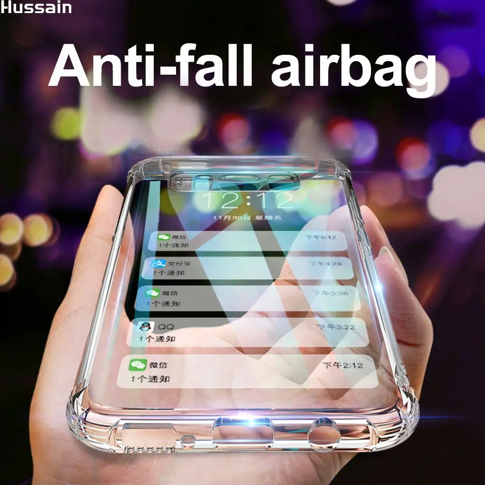 Hussain Fashion Shockproof Transparent Silicone Phone Cases For Samsung S10 S9 Plus Case For Samsung A70 A50 A40 Back Cover Case 
Hussain Fashion Shockproof Transparent Silicone Phone Cases For Samsung S10 S9 Plus Case For Samsung A70 A50 A40 Back Cover Case