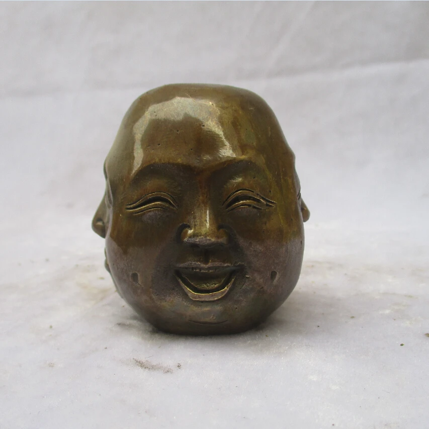Collectible Tibean Old Copper Carved 4 different face Buddha Sculpture /Antique Buddha statue
Collectible Tibean Old Copper Carved 4 different face Buddha Sculpture /Antique Buddha statue