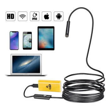 Android Endoscope 8mm Lens Waterproof IOS Endoscope Inspection Borescope Mini Camera For iphone Android Phone
Android Endoscope 8mm Lens Waterproof IOS Endoscope Inspection Borescope Mini Camera For iphone Android Phone