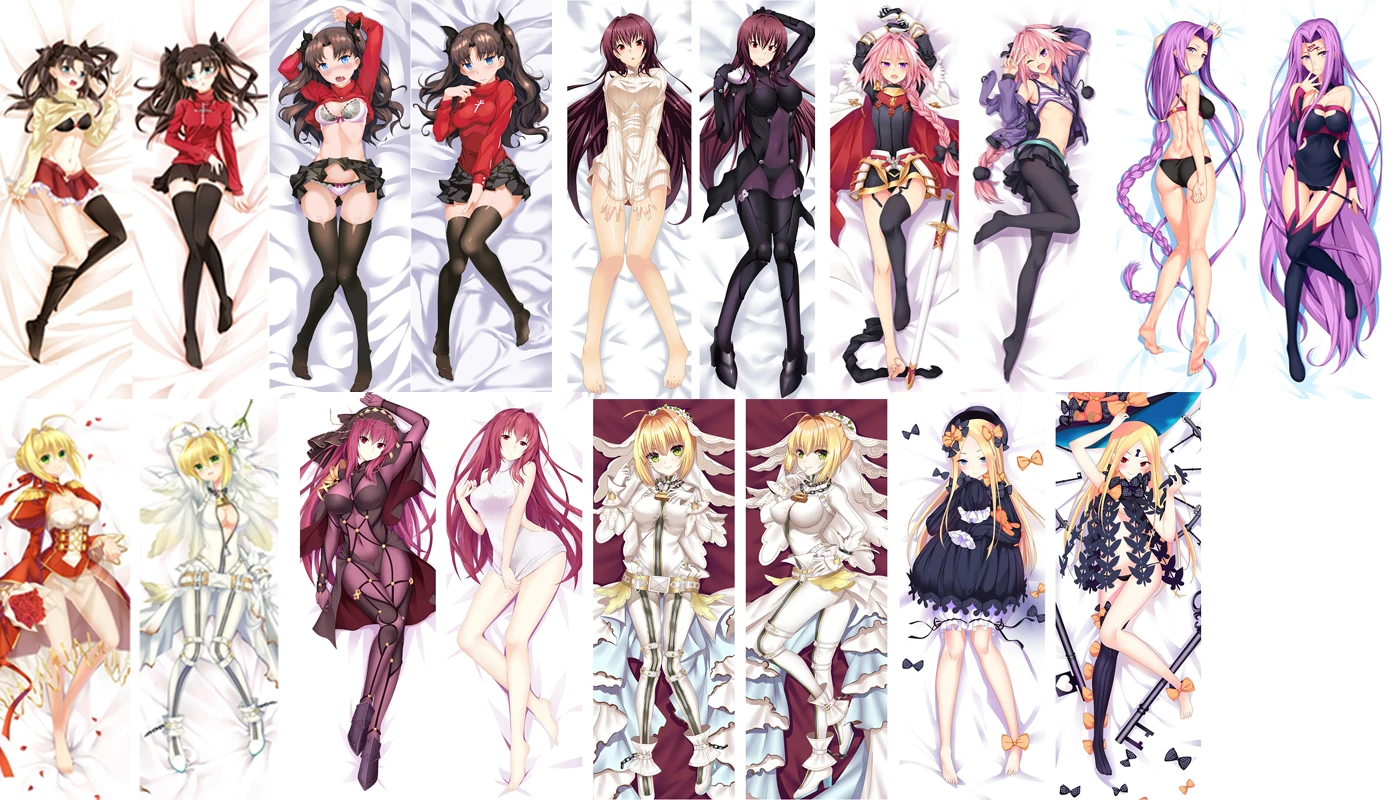 2018-July update Anime Fate/stay night FGO Saber & Medusa & Nero Claudius Dakimakura pillowcases hugging body pillow case cover
2018-July update Anime Fate/stay night FGO Saber & Medusa & Nero Claudius Dakimakura pillowcases hugging body pillow case cover