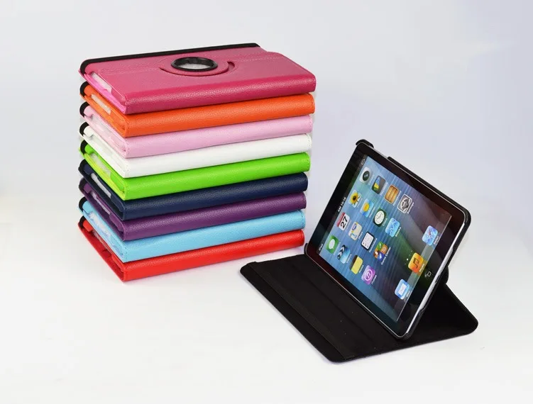 High Quality 360 Degree Rotating Magnet PU Leather Stand Cover Smart Case For Ipad Mini 2/3
High Quality 360 Degree Rotating Magnet PU Leather Stand Cover Smart Case For Ipad Mini 2/3