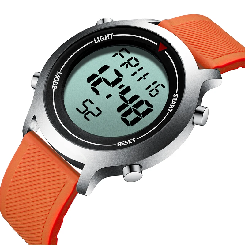 Fashion Digital Watch Men LED Display Waterproof Military Sports Male Clock 2018 Silicone Bracelet Men's Electronic Wristwatches
Fashion Digital Watch Men LED Display Waterproof Military Sports Male Clock 2018 Silicone Bracelet Men's Electronic Wristwatches