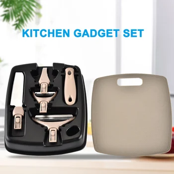 Multifunctional Kitchen Gadgets Set Cutter Peeler Chopping Board with Cover TB Sale
Multifunctional Kitchen Gadgets Set Cutter Peeler Chopping Board with Cover TB Sale