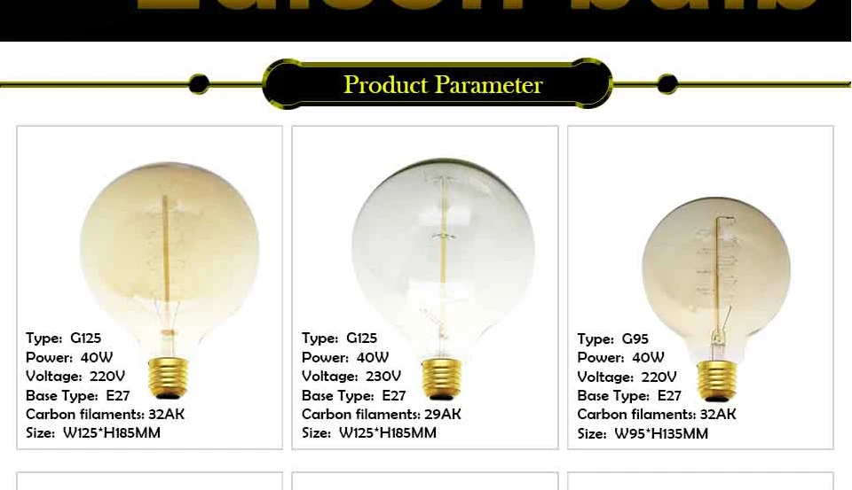 Retro Edison LED light Bulb (3)