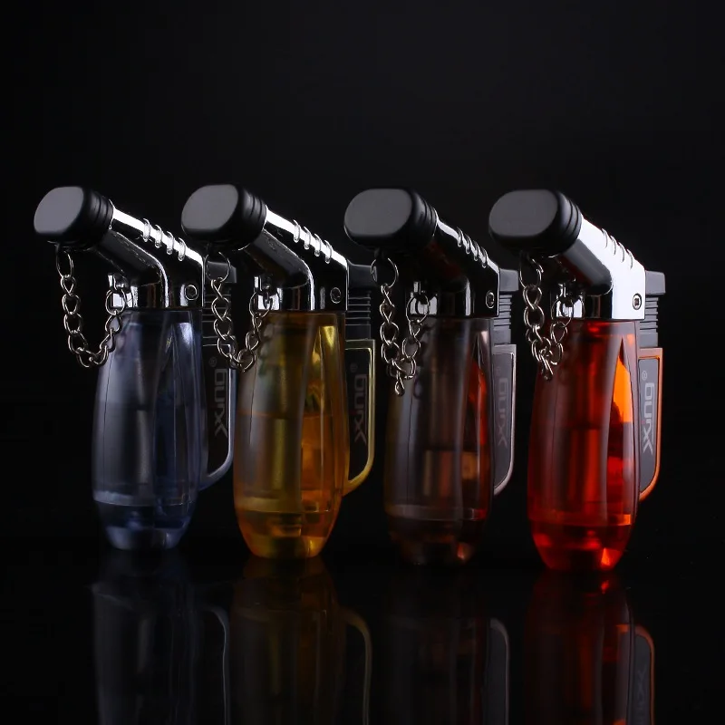 Torch Turbo Lighter Jet Butane Cigar Lighter Gas Cigarette 1300 C Spray Gun 3 Fire Windproof Lighter Smoking Accessories HM
Torch Turbo Lighter Jet Butane Cigar Lighter Gas Cigarette 1300 C Spray Gun 3 Fire Windproof Lighter Smoking Accessories HM