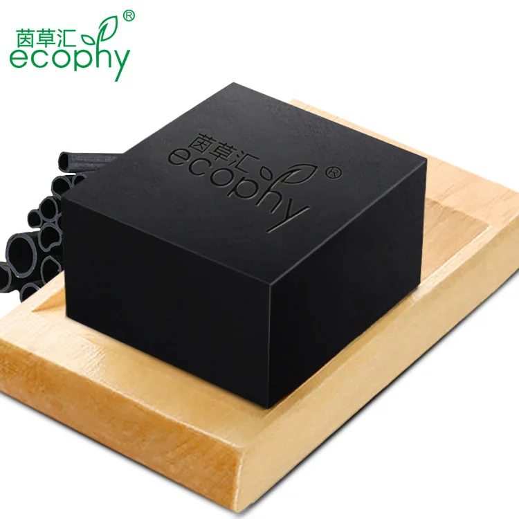 Мыло для отбеливания кожи Ecophy Отбеливающее мыло ручной работы с бамбуковым углем