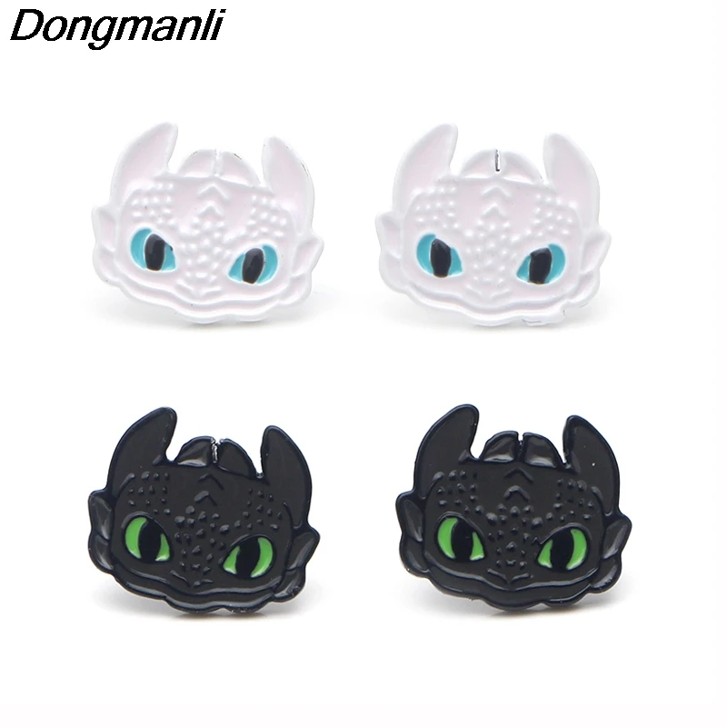 P3660 Dongmanli How to Train Your Dragon Stud Earrings For Womens Enamel Stainless Steel Pierce Korea Earrings Jewelry Girls
P3660 Dongmanli How to Train Your Dragon Stud Earrings For Womens Enamel Stainless Steel Pierce Korea Earrings Jewelry Girls