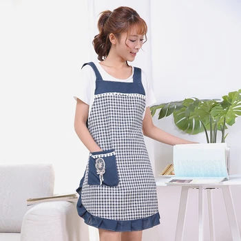 European apron Korean fashion kitchen waterproof adult oil-proof female princess cute hot pot shop tea shop coffee shop
European apron Korean fashion kitchen waterproof adult oil-proof female princess cute hot pot shop tea shop coffee shop