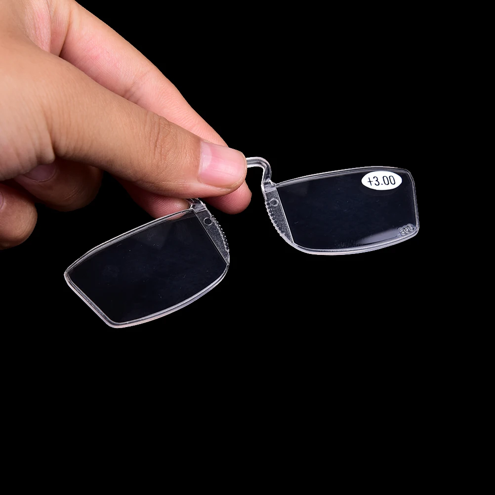 Reading Glasses Older Mirror Nose Clip +1 +1.5 +2 +2.5 +3 No Frame Clip On nose Mini Small Eyeglasses 1Pc
Reading Glasses Older Mirror Nose Clip +1 +1.5 +2 +2.5 +3 No Frame Clip On nose Mini Small Eyeglasses 1Pc