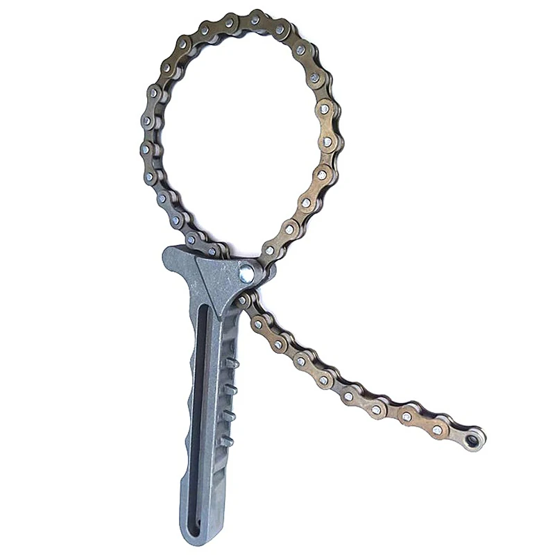 1PC Oil Chain Wrench Oil Fuel Filter Filters Remover Tool Car Engine Oil Filter Chain Wrench Grip Spanner Plier Remover Tool
1PC Oil Chain Wrench Oil Fuel Filter Filters Remover Tool Car Engine Oil Filter Chain Wrench Grip Spanner Plier Remover Tool