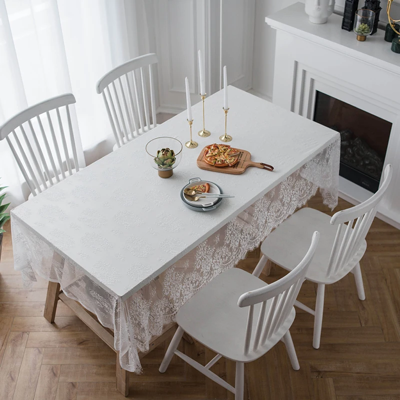 Simanfei Elegant Lace Tablecloth White Black Romantic Wedding Tablecloth Decor Cafe Table Decoration Cover
Simanfei Elegant Lace Tablecloth White Black Romantic Wedding Tablecloth Decor Cafe Table Decoration Cover