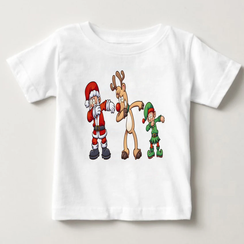 Harajuku Dabbing Unicorn /Elk/Snowman/Rabbit Printed Children Casual T Shirt Boys and Girls Funny Tops Kids Great T-Shirt shirt
Harajuku Dabbing Unicorn /Elk/Snowman/Rabbit Printed Children Casual T Shirt Boys and Girls Funny Tops Kids Great T-Shirt shirt