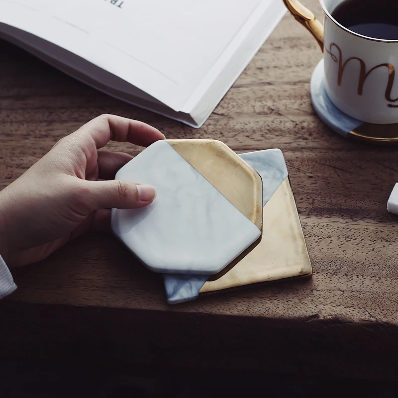 Pink Gold Marble Ceramic Coaster Porcelain Round Table Mat Coaster Mug Cup Place Mats Pads Decor Table Decoration Accessories
Pink Gold Marble Ceramic Coaster Porcelain Round Table Mat Coaster Mug Cup Place Mats Pads Decor Table Decoration Accessories