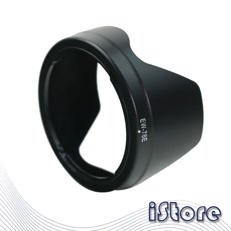 EW-78E lens hood for Canon EF-S 15-85mm f/3.5-5.6 IS USM snap-on bracket Can be installed in reverse
EW-78E lens hood for Canon EF-S 15-85mm f/3.5-5.6 IS USM snap-on bracket Can be installed in reverse
