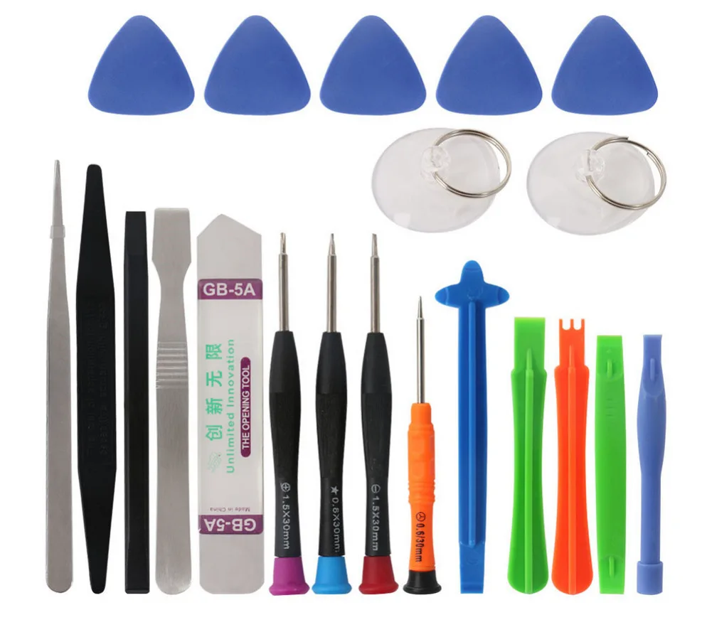 21 in 1 Mobile Phone Repair Tools Kit Spudger Pry Opening Tool Screwdriver Set for iPhone X 8 7 6S 6 Plus Hand Tools Set
21 in 1 Mobile Phone Repair Tools Kit Spudger Pry Opening Tool Screwdriver Set for iPhone X 8 7 6S 6 Plus Hand Tools Set