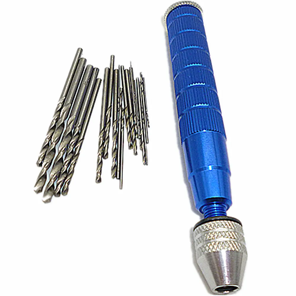 25pcs Twist Drills Bit 0.5-3mm Mini Micro Drill Hss Bits With Aluminium Manual Hand Drill Keyless Chucks For Model Olive Walnut
25pcs Twist Drills Bit 0.5-3mm Mini Micro Drill Hss Bits With Aluminium Manual Hand Drill Keyless Chucks For Model Olive Walnut