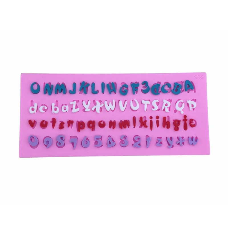 English Letter And Number Shape Silicone Cake Mold, Kitchen Baking Mould For Cupcake Chocolate 3D Fondant Cake Decoration Tools
English Letter And Number Shape Silicone Cake Mold, Kitchen Baking Mould For Cupcake Chocolate 3D Fondant Cake Decoration Tools