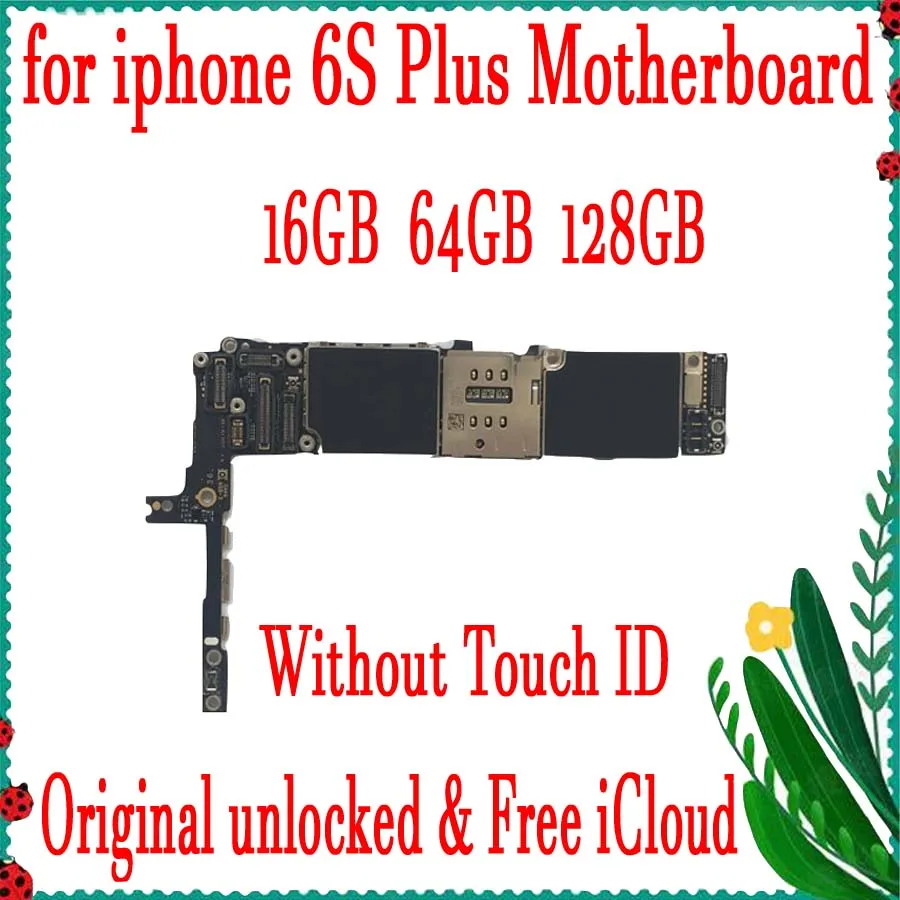 16GB / 64GB / 128GB Factory unlocked for iphone 6s plus Motherboard without Touch ID,100% Original with Full Chips,No iCloud
16GB / 64GB / 128GB Factory unlocked for iphone 6s plus Motherboard without Touch ID,100% Original with Full Chips,No iCloud