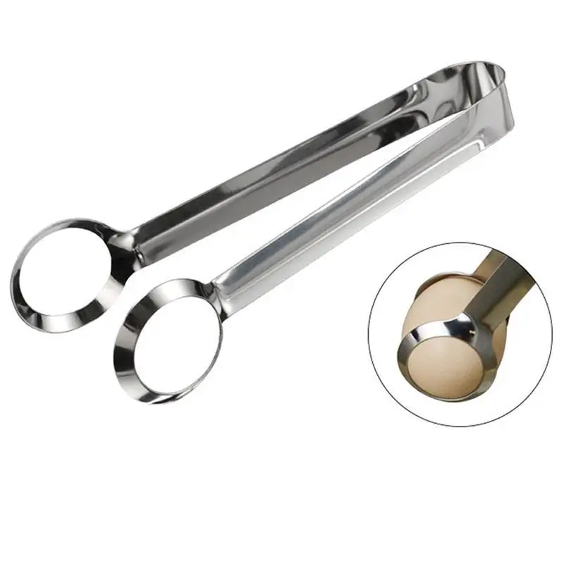 Manual Egg Holder Clip Stainless Steel Egg Tongs Non-Slip Egg Cooker Tools Gadgets Cooking Anti-scald Boiled Kitchen Supplies
Manual Egg Holder Clip Stainless Steel Egg Tongs Non-Slip Egg Cooker Tools Gadgets Cooking Anti-scald Boiled Kitchen Supplies