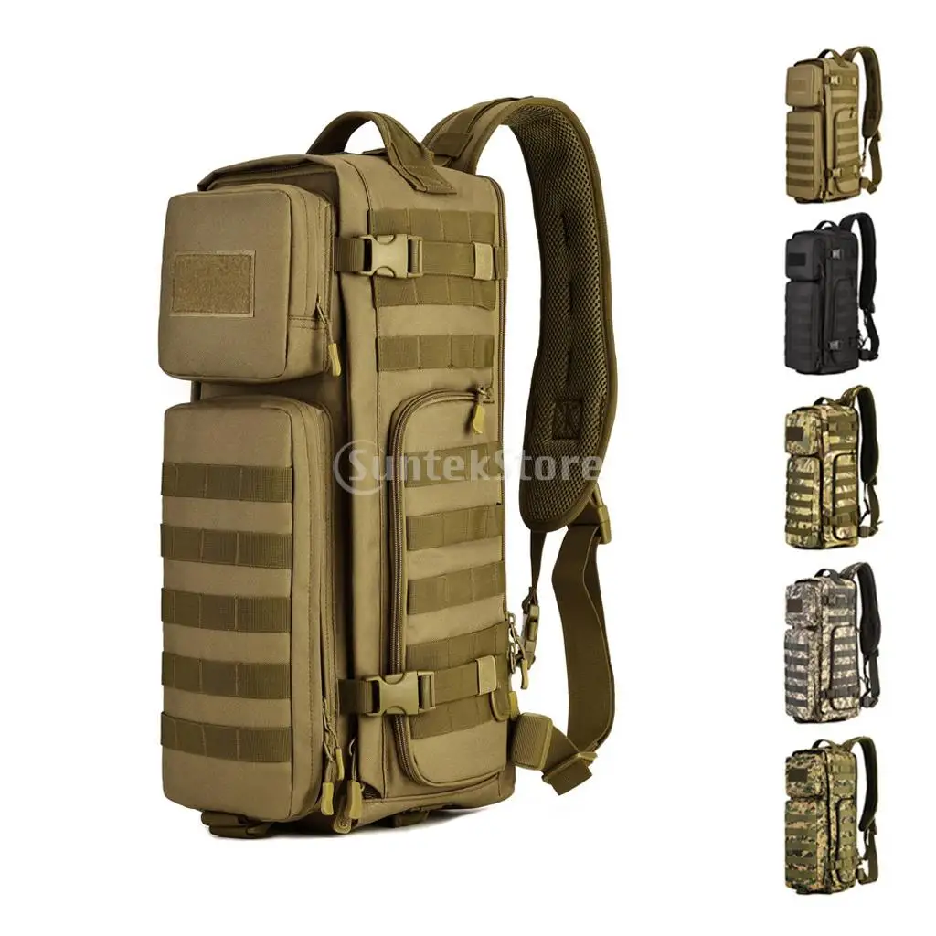 Multi-use Large Outdoor Camping MOLLE Shoulder Chest Bag Hiking Crossbody Pack Travelling Mountaineering Backpacks Day Packs
Multi-use Large Outdoor Camping MOLLE Shoulder Chest Bag Hiking Crossbody Pack Travelling Mountaineering Backpacks Day Packs